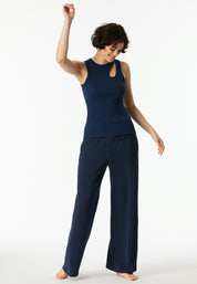 Trägertop mit Cut-Out - 801-admiral - Blau