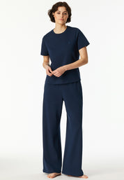 Schlafshirt aus Baumwolle - 801-admiral - Blau