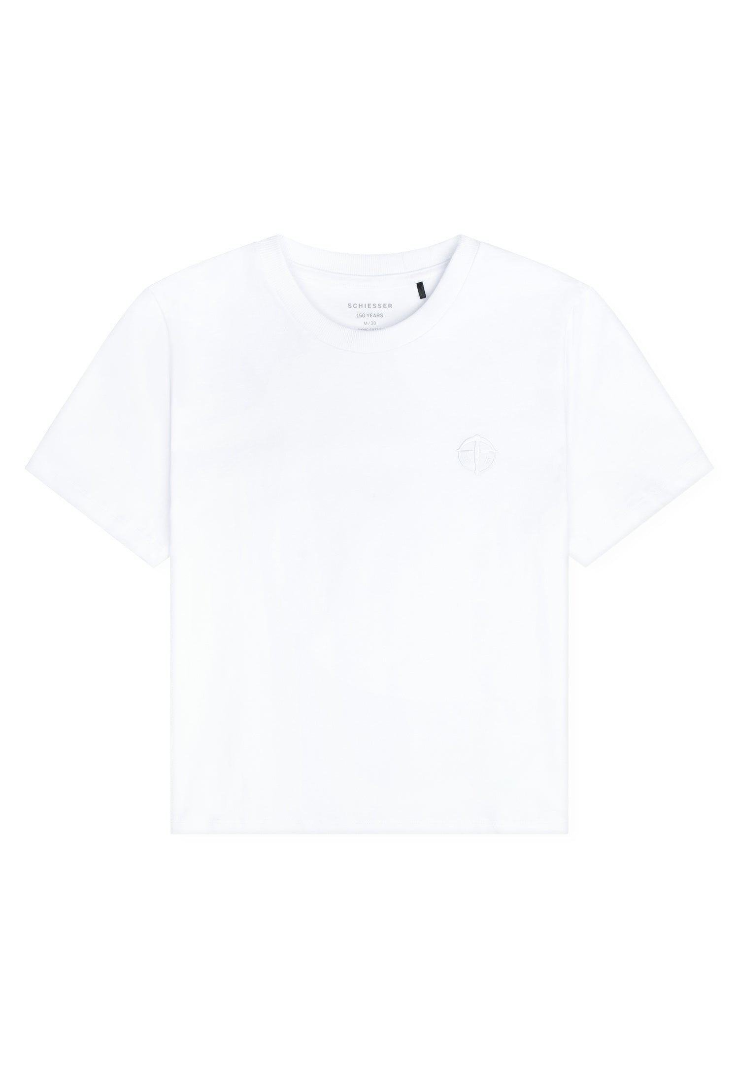 Schlafshirt aus Baumwolle - 100-weiss - Weiß