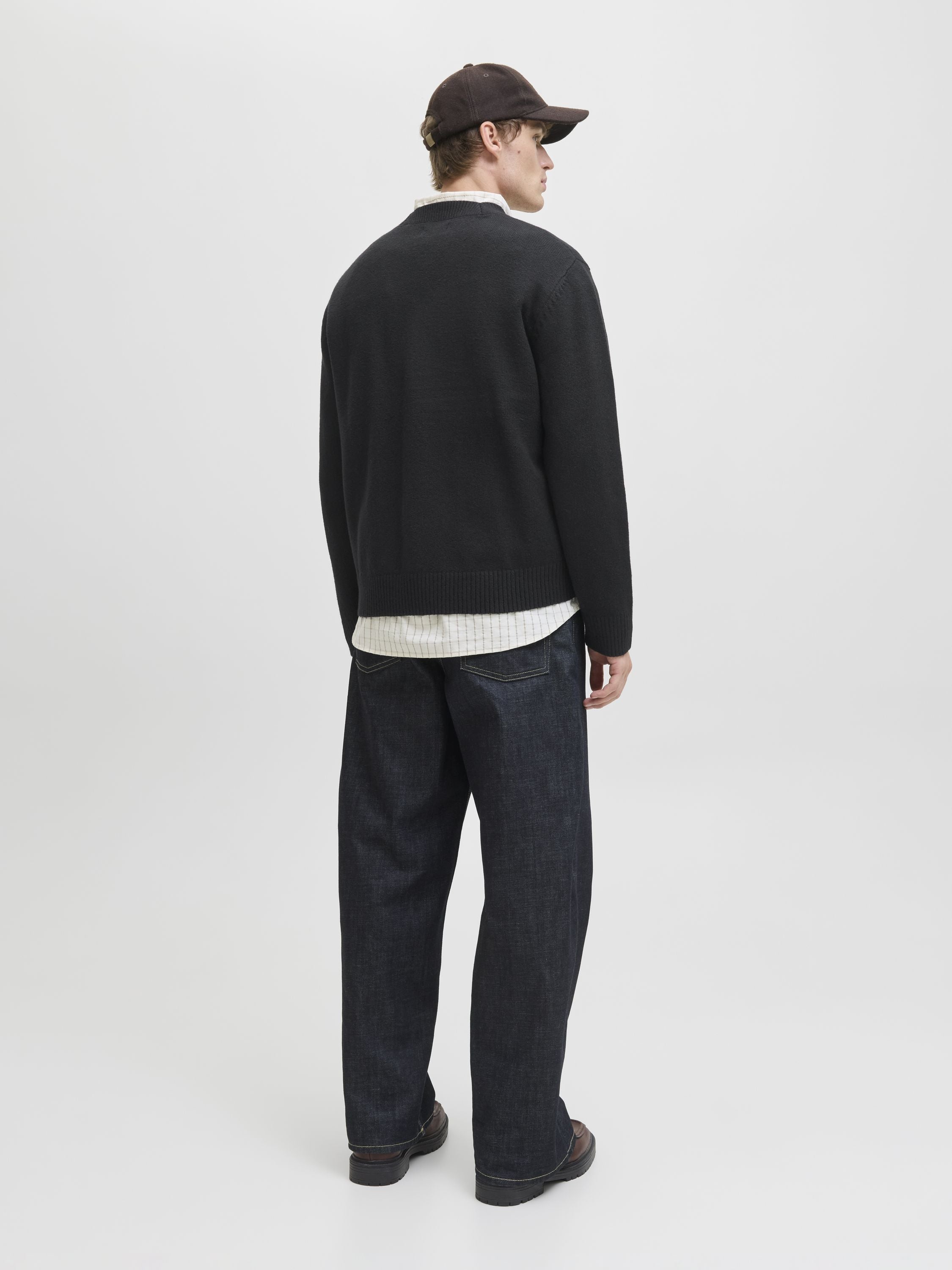 Cardigan - Black - Schwarz