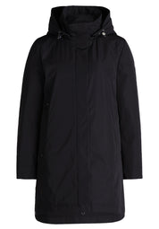 Parka mit Stehkragen - 9045-Black - Schwarz