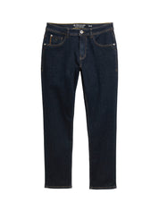 Jeans Slim Fit - 10138-Rinsed Blue Denim - Blau