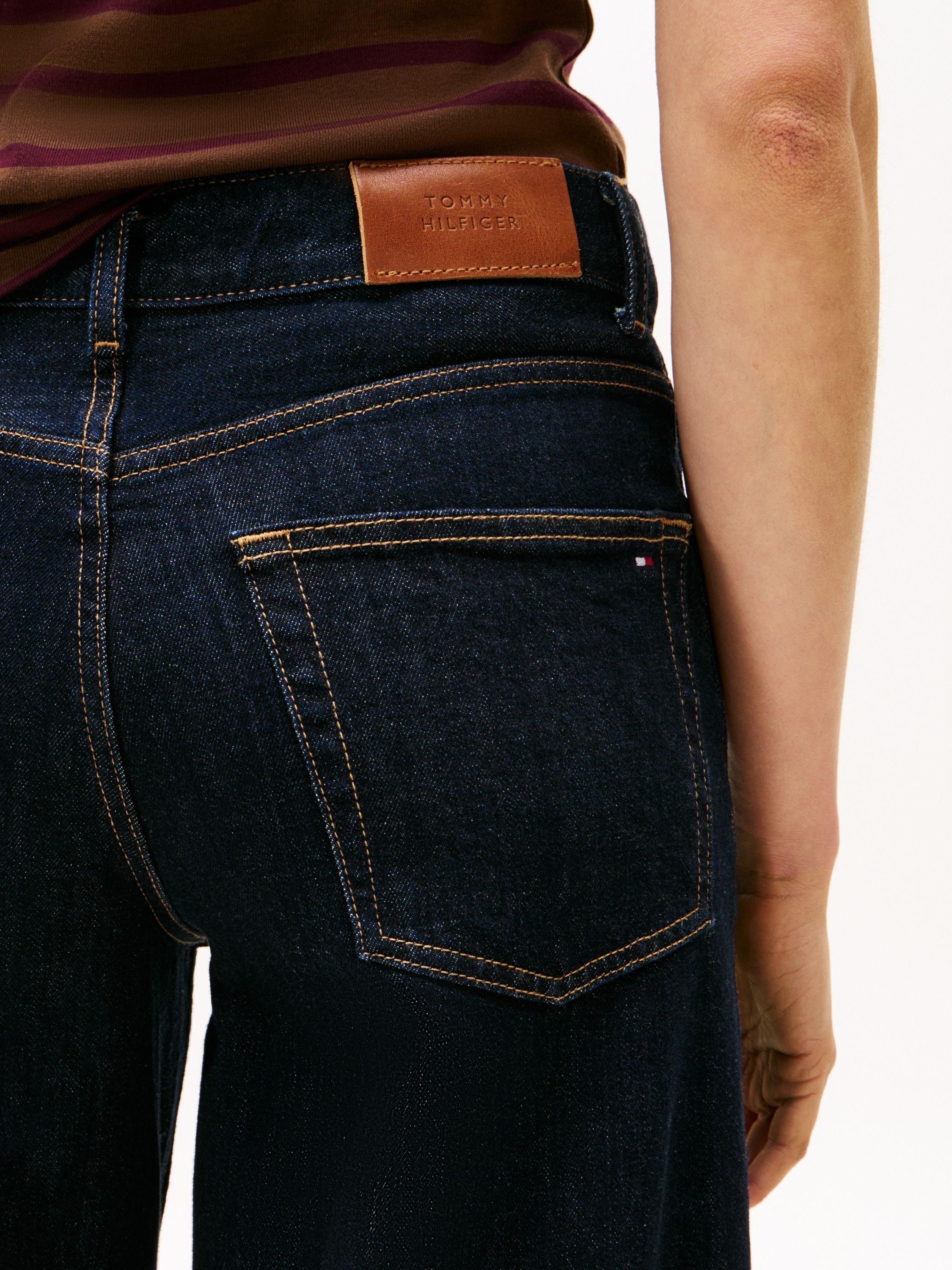 Jeans Wide Leg - 1AP-DENIM - Blau