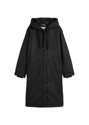 Parka mit Kapuze - 990-black - Schwarz