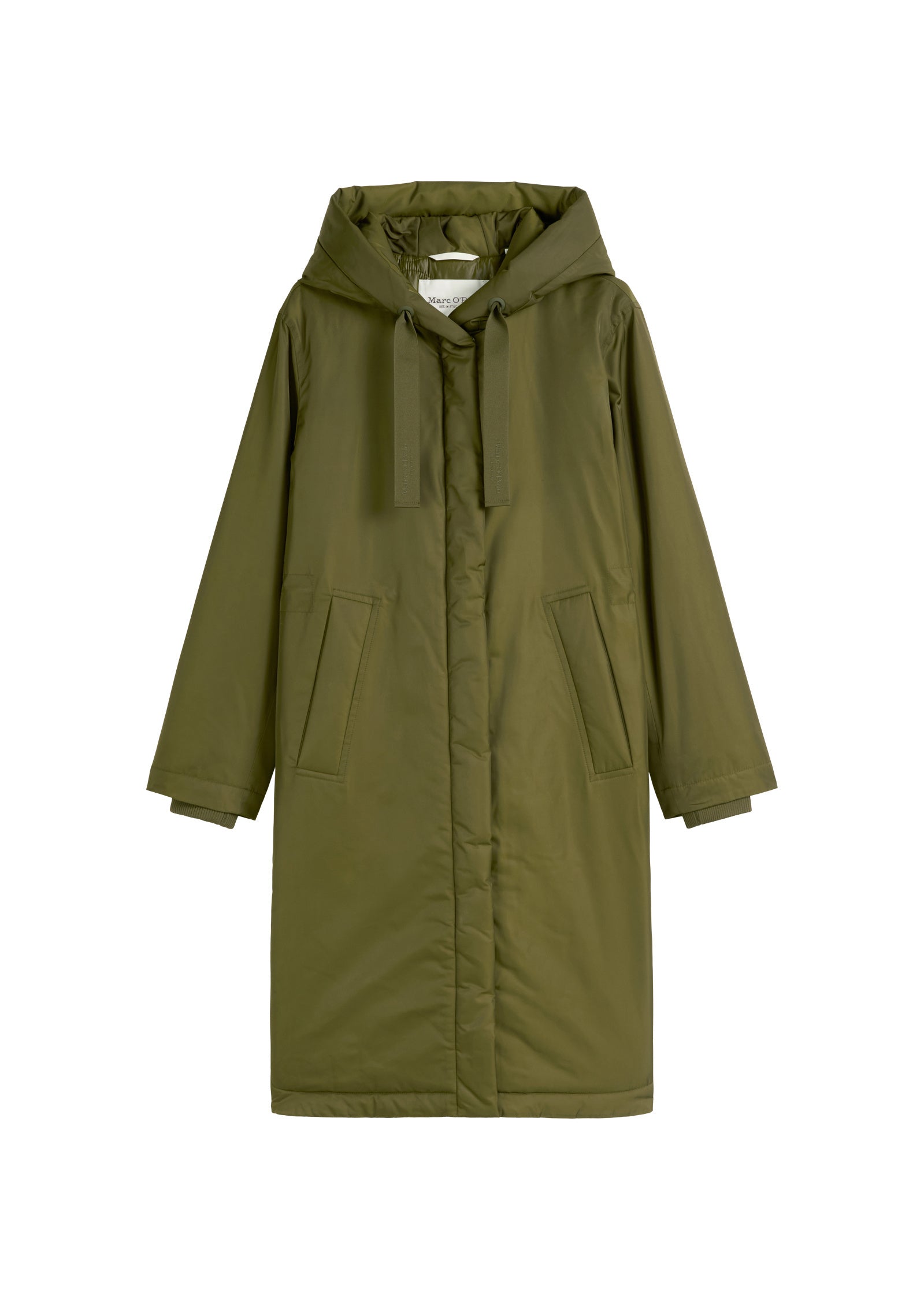 Parka mit Kapuze - 490-mossy olive - Grün