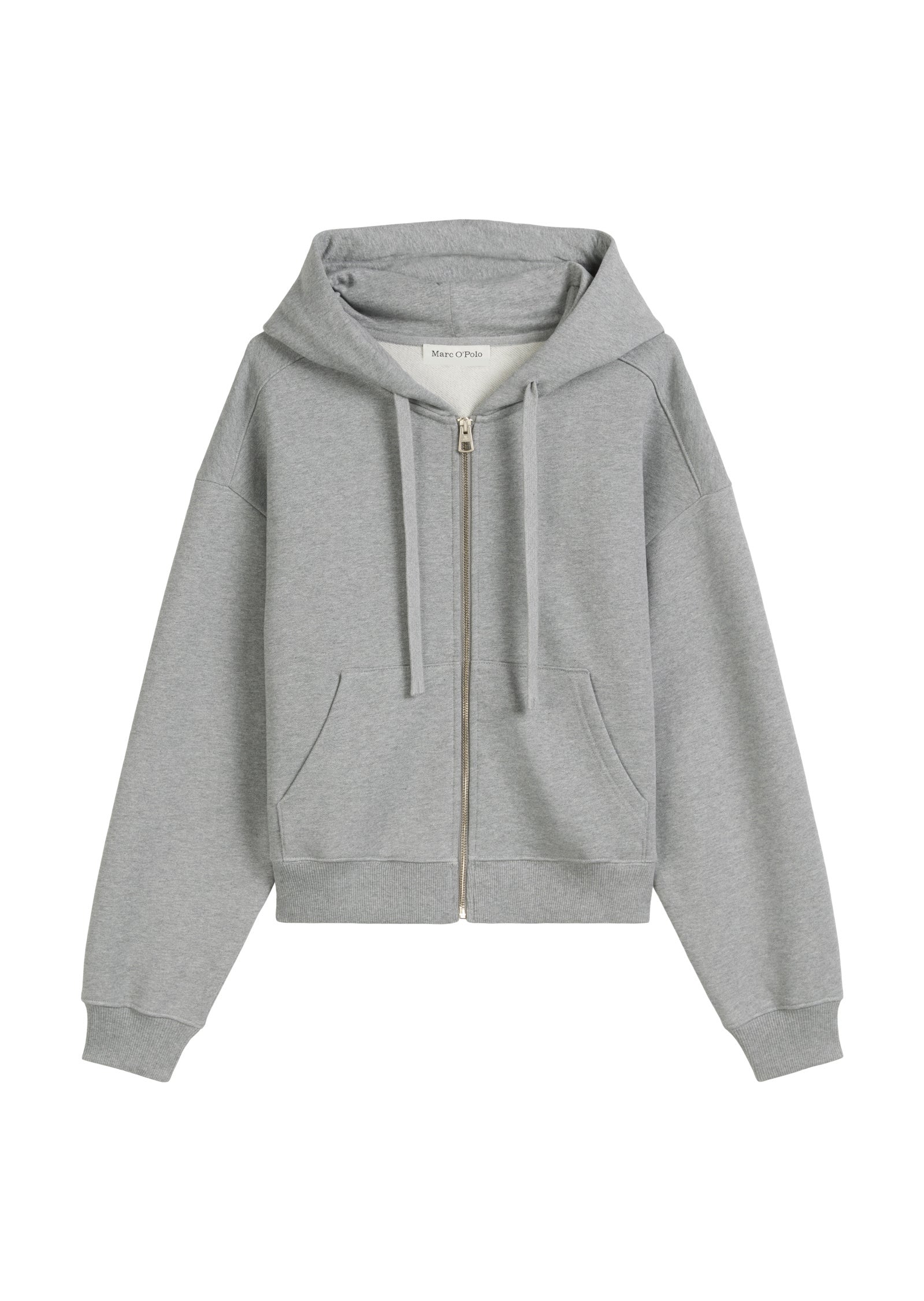 Sweatshirtjacke Relaxed Fit - 909-grey granite melange - Grau