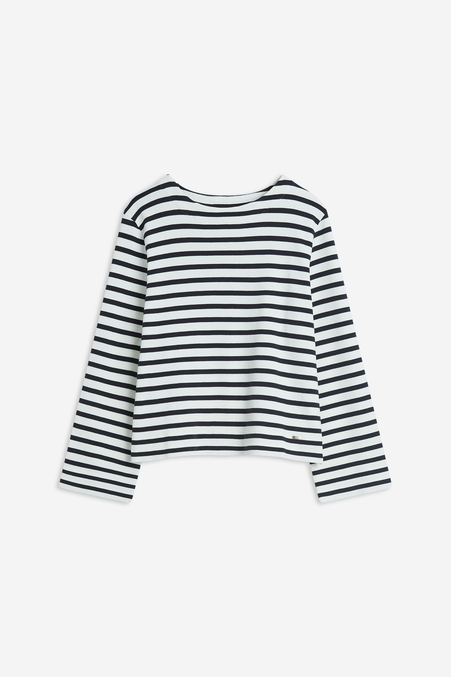 Langarmshirt CITAJA gestreift - 02-weiSS - Weiß