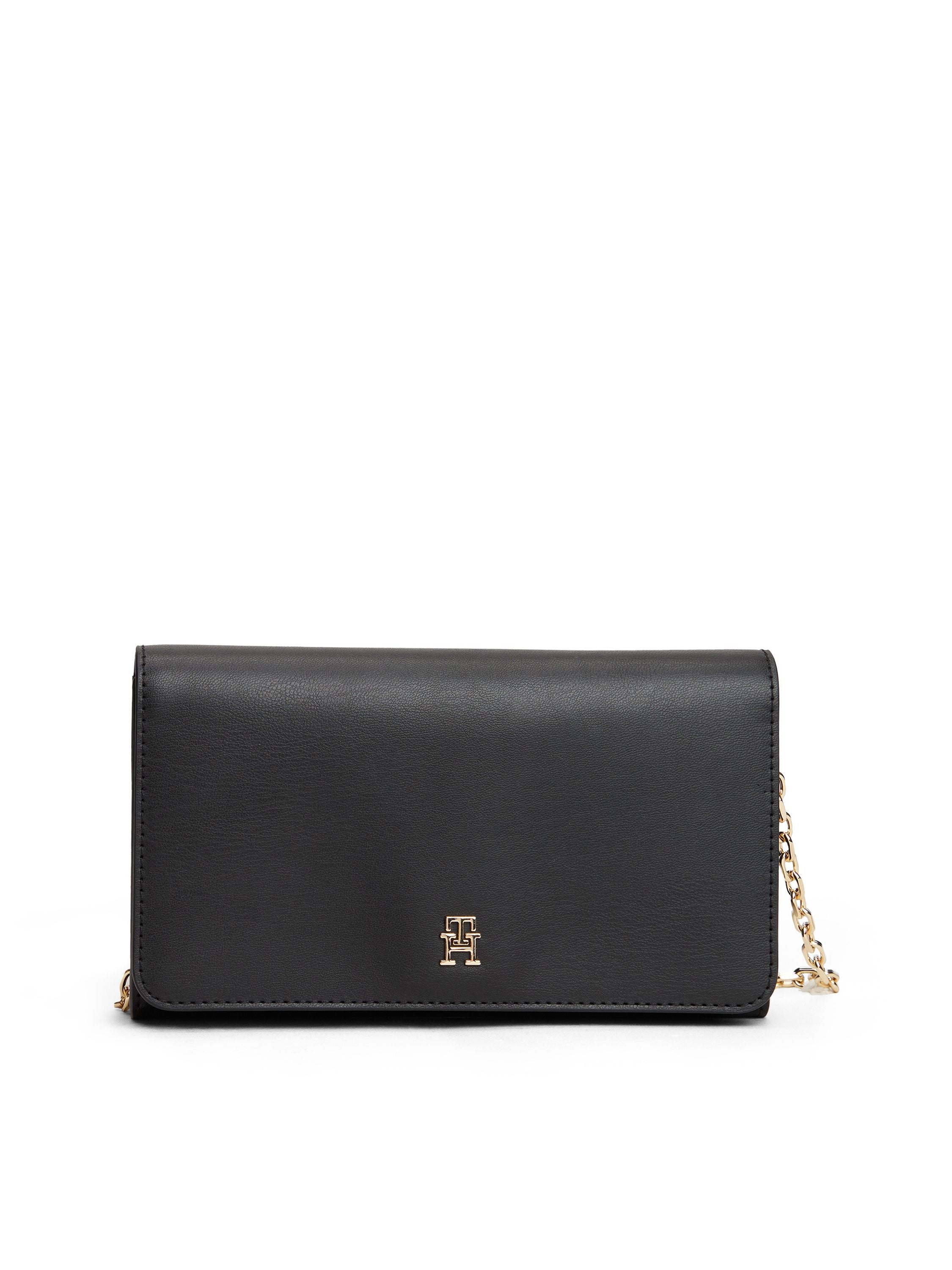 Schultertasche ICON FLAP - BDS-BLACK - Schwarz