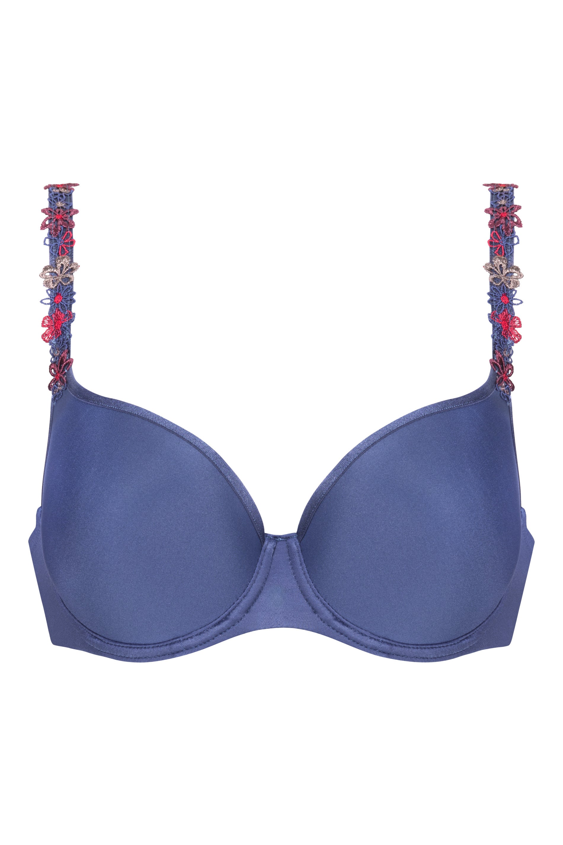 Spacer-BH mit Spitzendetails - 1724-astral night - Violett