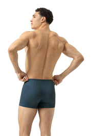 Boxerbrief gemustert - 588-heavenly blue - Blau