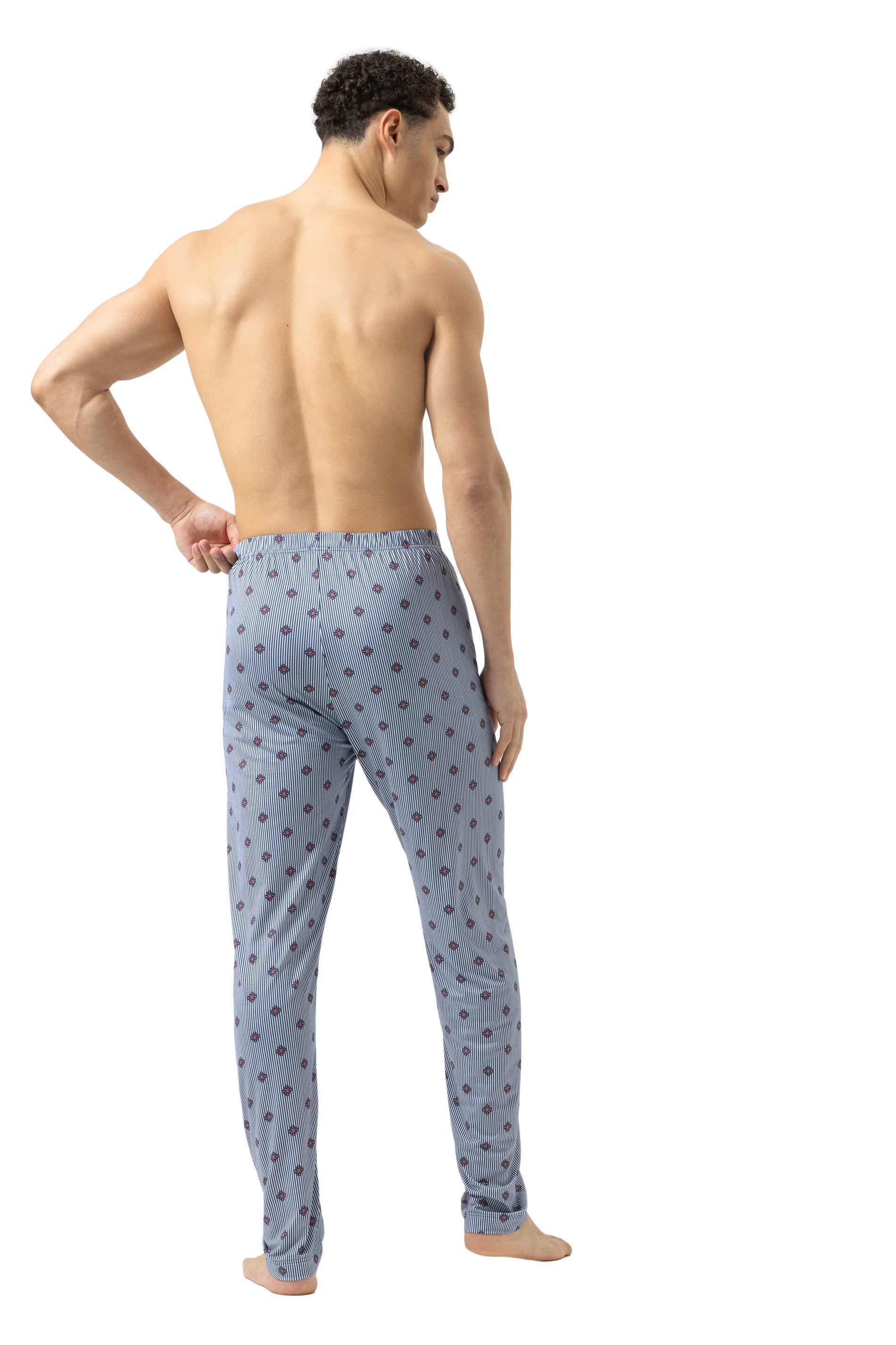 Schlafhose aus Modal - 28-galactic blue - Blau