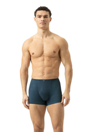 Boxerbrief gemustert - 588-heavenly blue - Blau