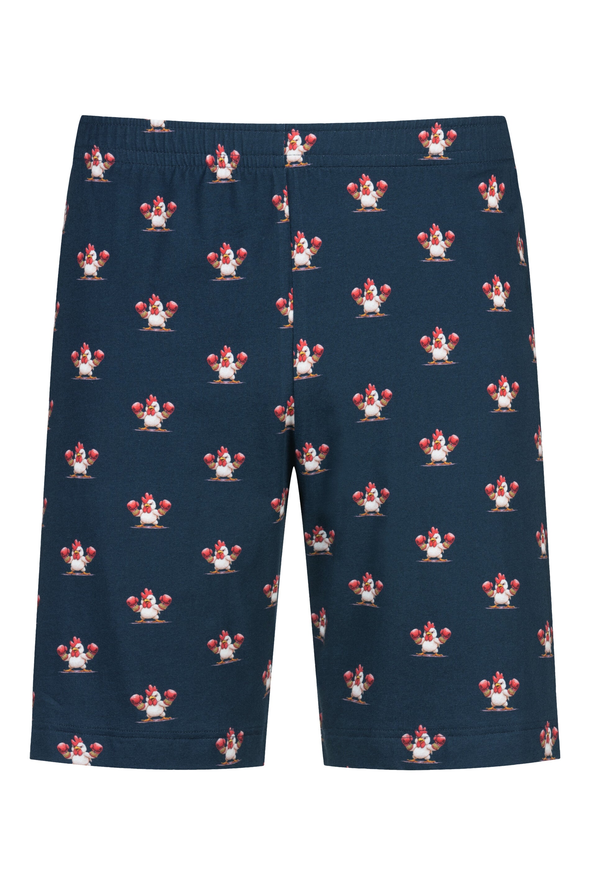 Schlafshorts aus Baumwolle - 668-yacht blue - Blau