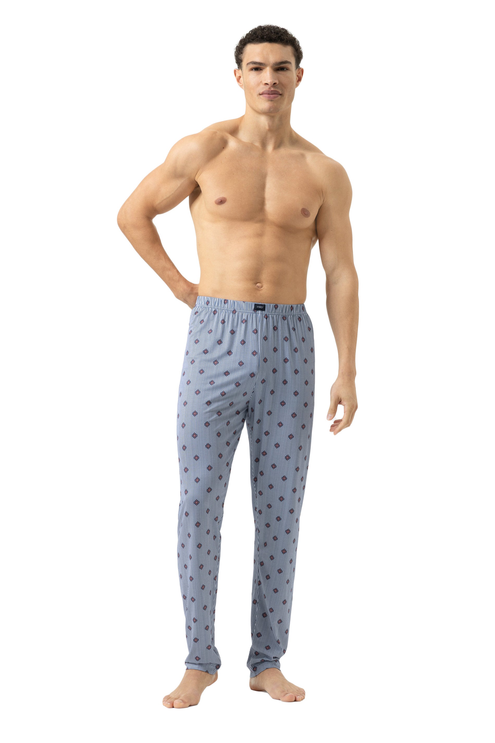 Schlafhose aus Modal - 28-galactic blue - Blau