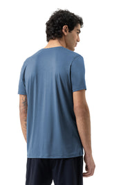 T-Shirt aus Modal - 28-galactic blue - Blau