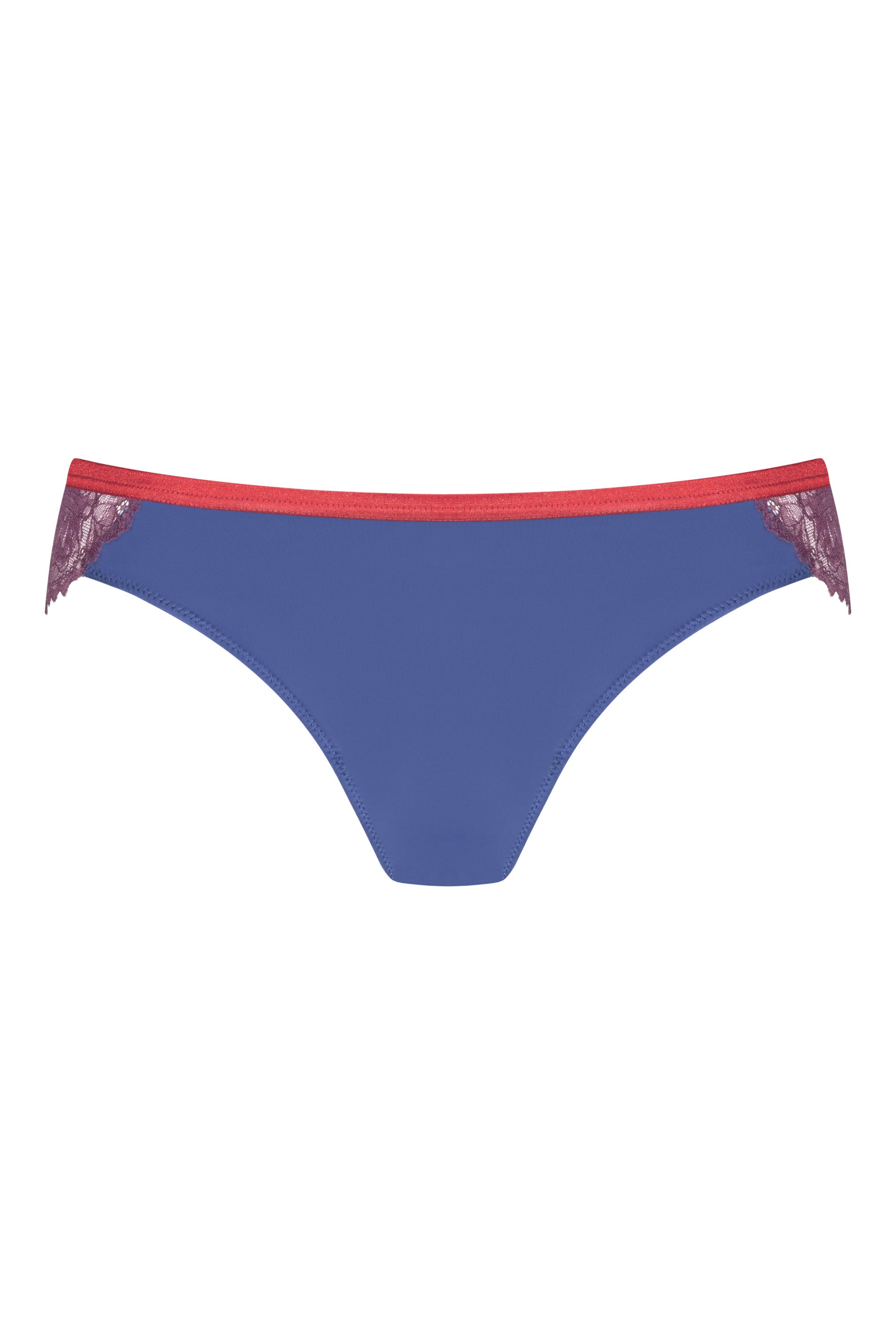 Mini-Slip aus Viskose - 1724-astral night - Blau