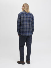 Hemd Regular Fit - Dark Navy - Blau