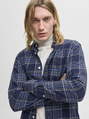 Hemd Regular Fit - Dark Navy - Blau