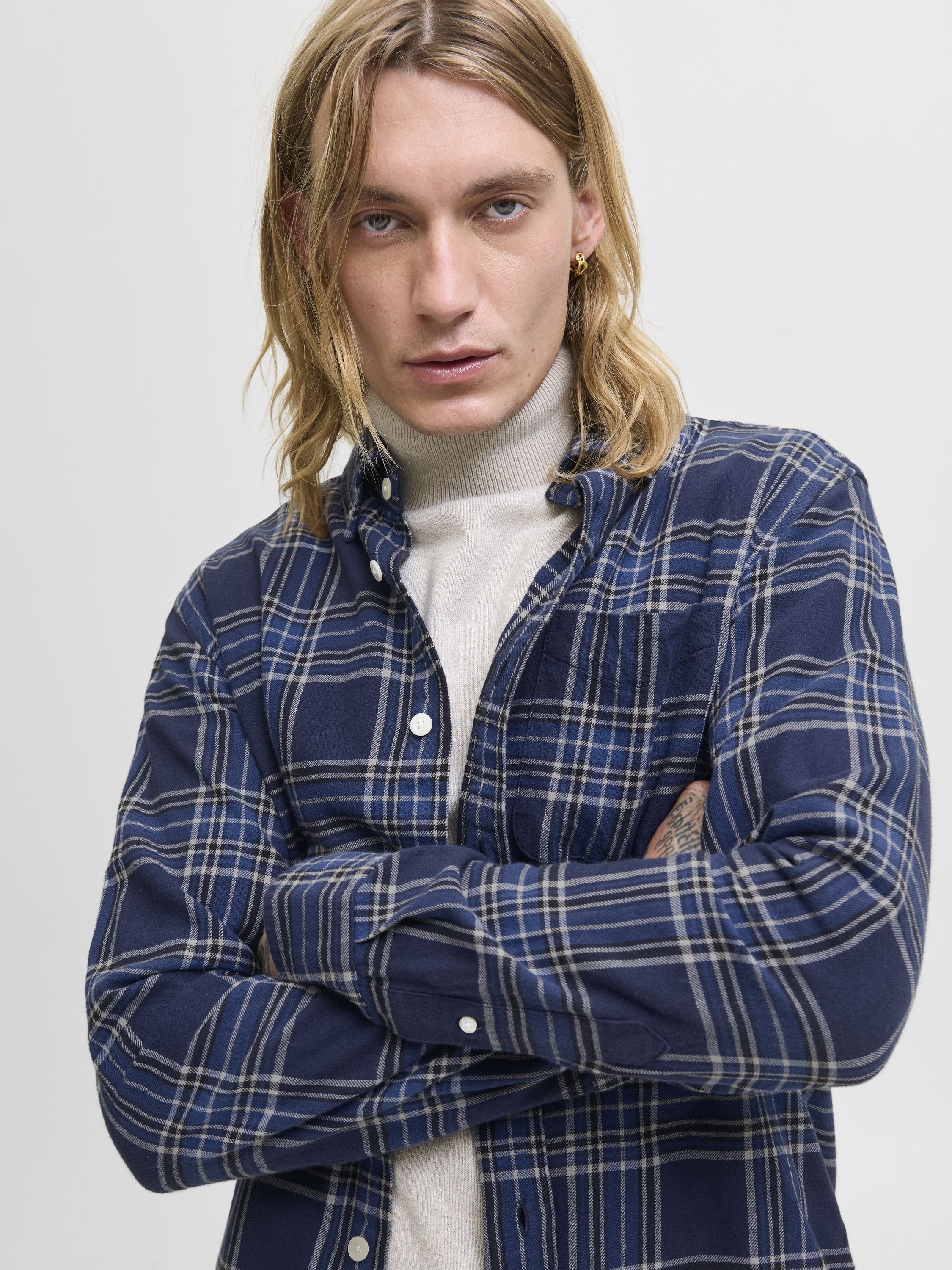 Hemd Regular Fit - Dark Navy - Blau