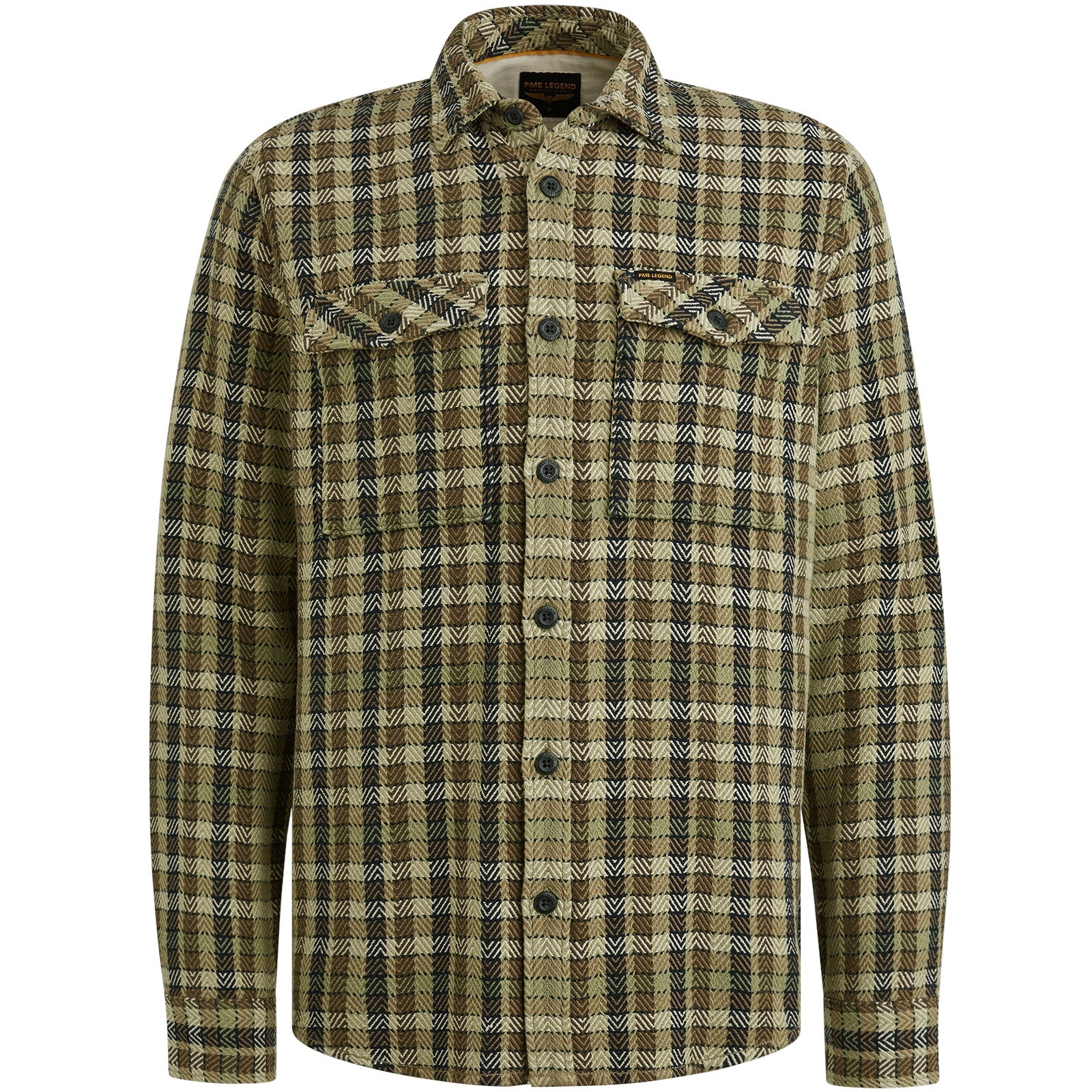 Overshirt - 6379-Oil Green - Grün