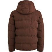 Pufferjacke - 8175-Bitter Chocolat - Rot