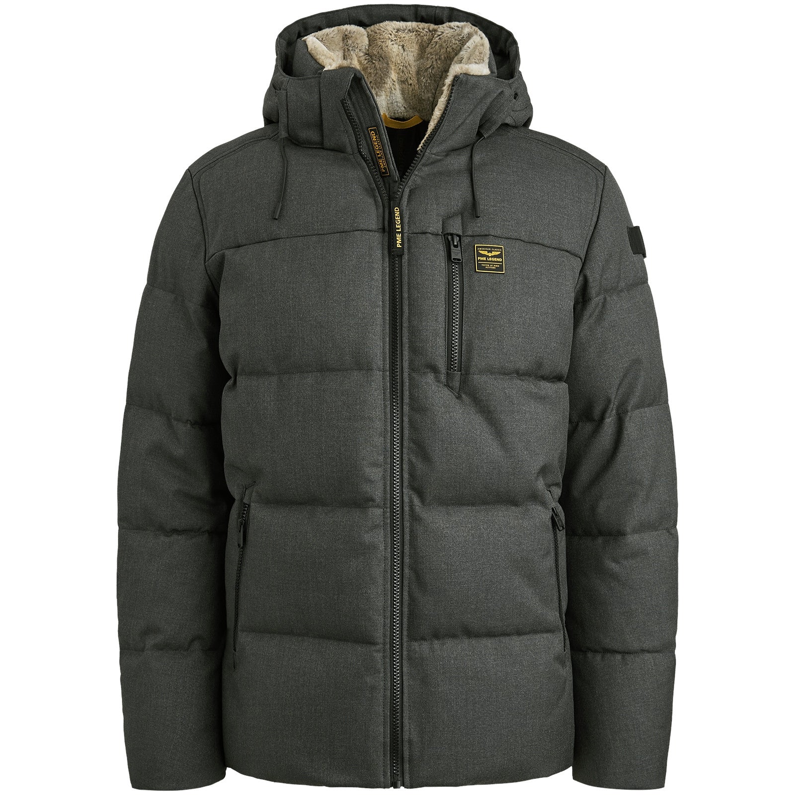 Winterjacke YETCRAFT - 9134-Gray Pinstripe - Grau
