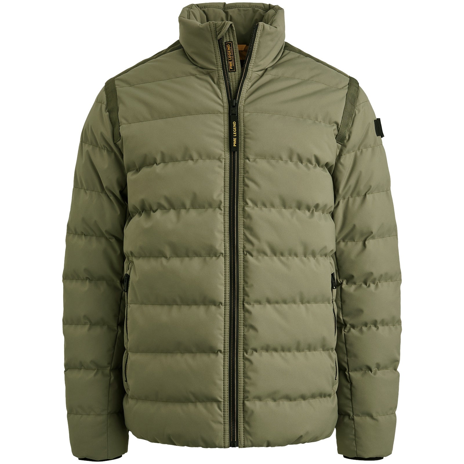 Steppjacke - 6414-Dusty Olive - Khaki