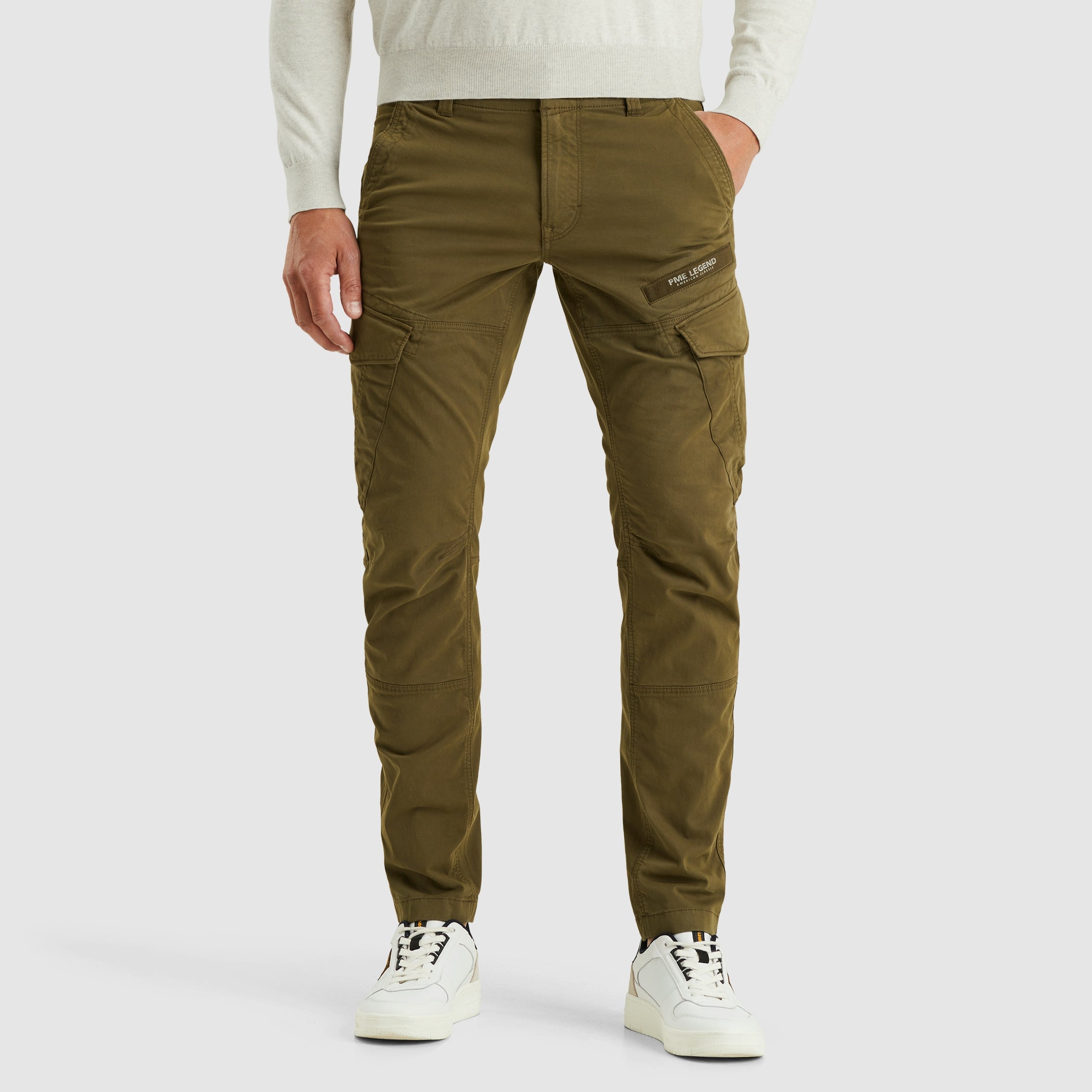 Cargohose Tapered Fit - 6416-6416 - Grün