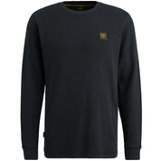 Strickpullover aus Baumwolle - 5281-Salute - Blau