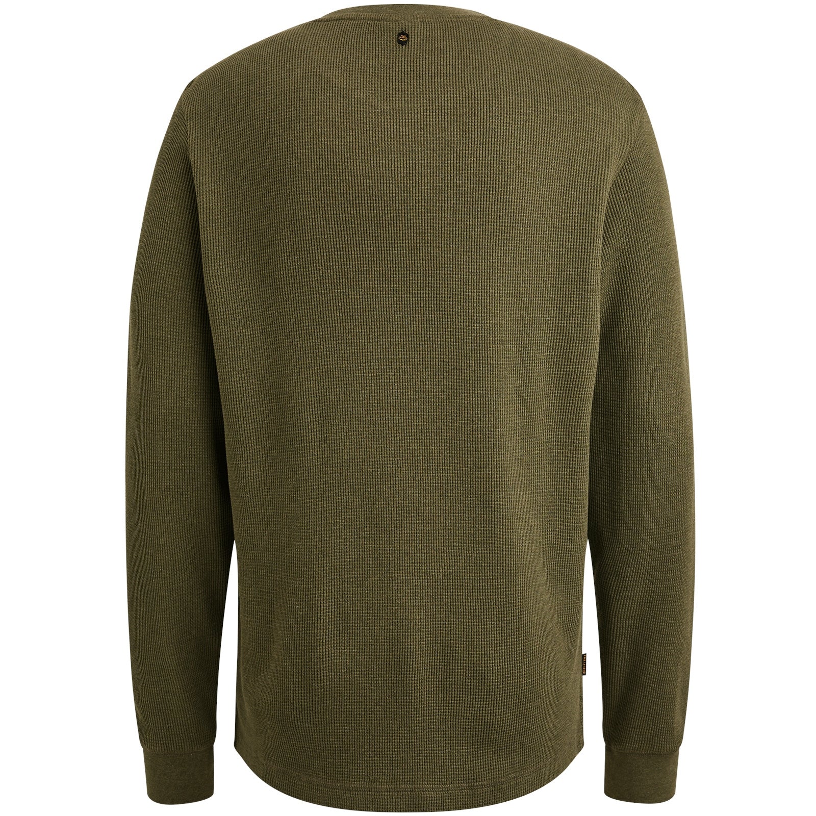 Strickpullover aus Baumwolle - 6416-Olive Night - Khaki