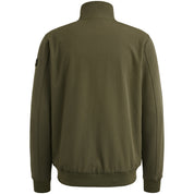 Sweatjacke - 6416-Olive Night - Grün