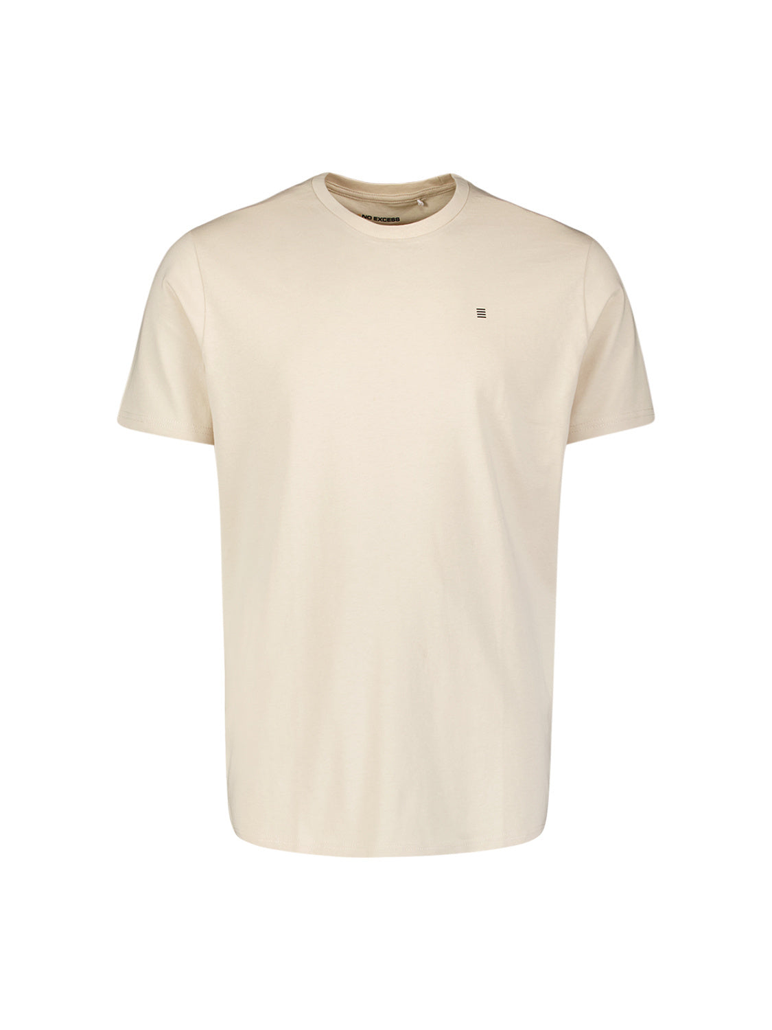 T-Shirt aus Baumwolle - 013-Kit - Beige