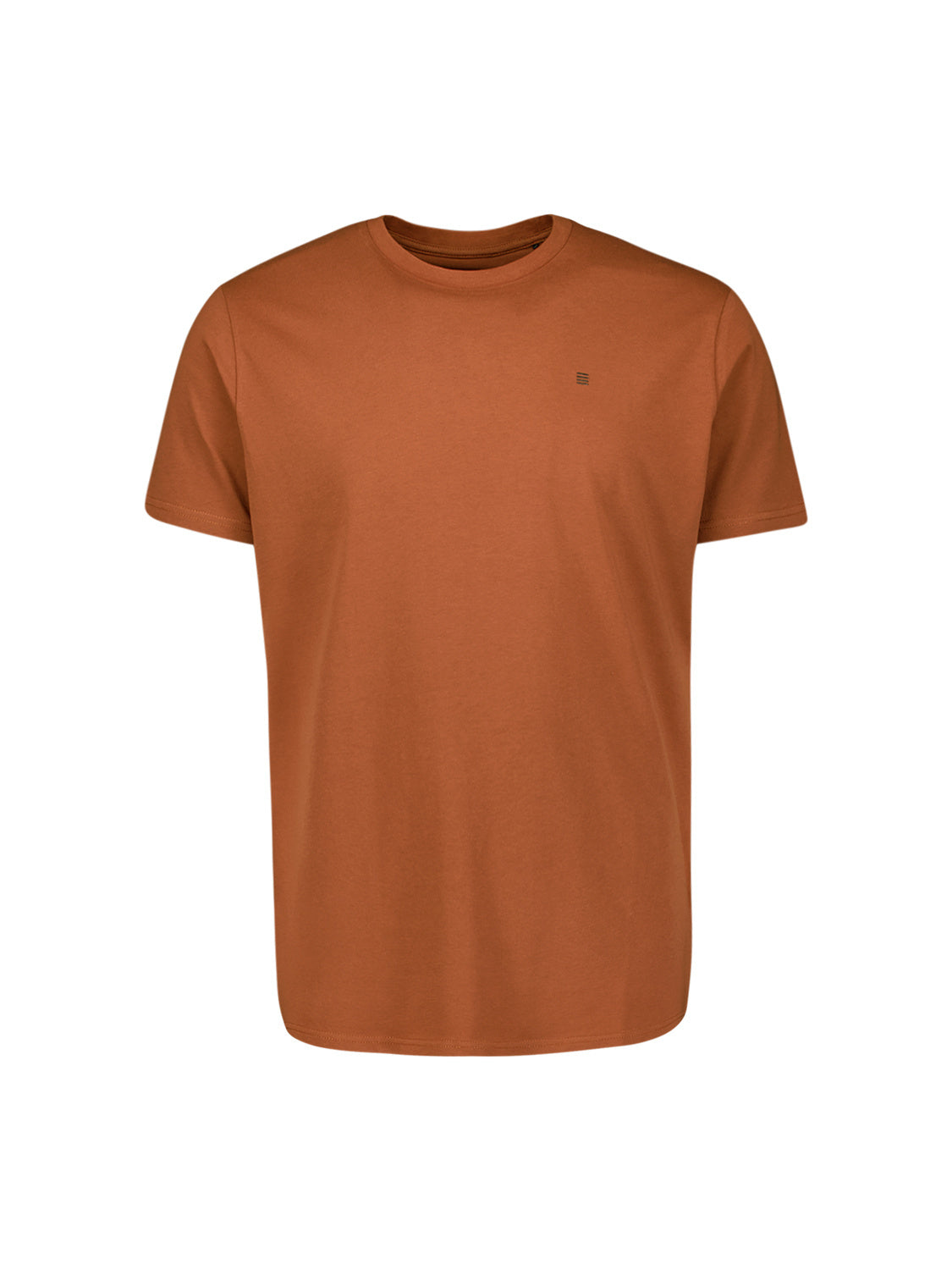 T-Shirt aus Baumwolle - 141-Terra - Braun