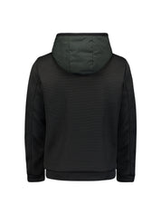 Hybridjacke gesteppt - 124-Dark Steel - Grün