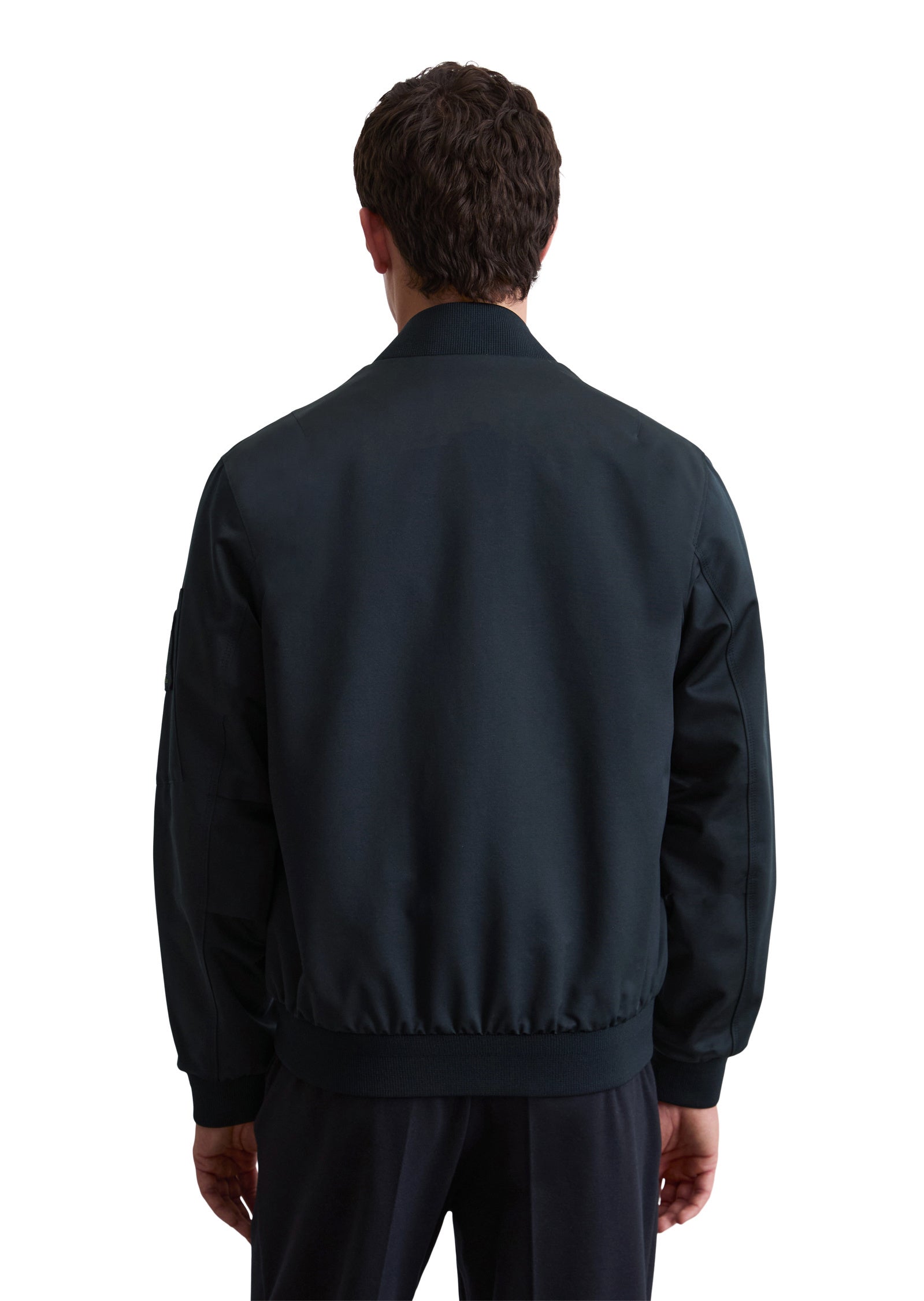 Bomberjacke mit Stehkragen - 888-deep night blue - Blau