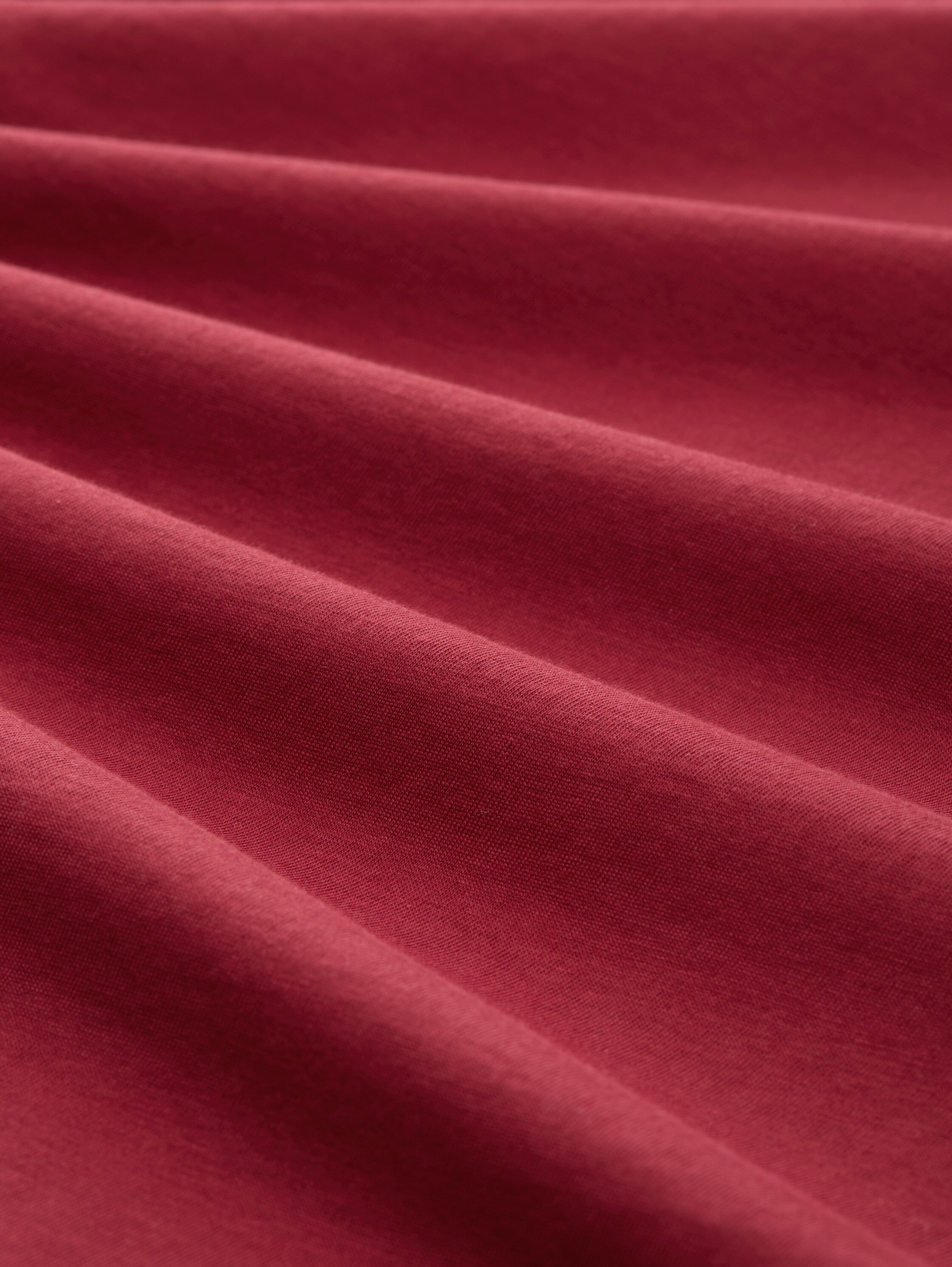 T-Shirt mit Logoprint - 35930-Deep Red - Rot