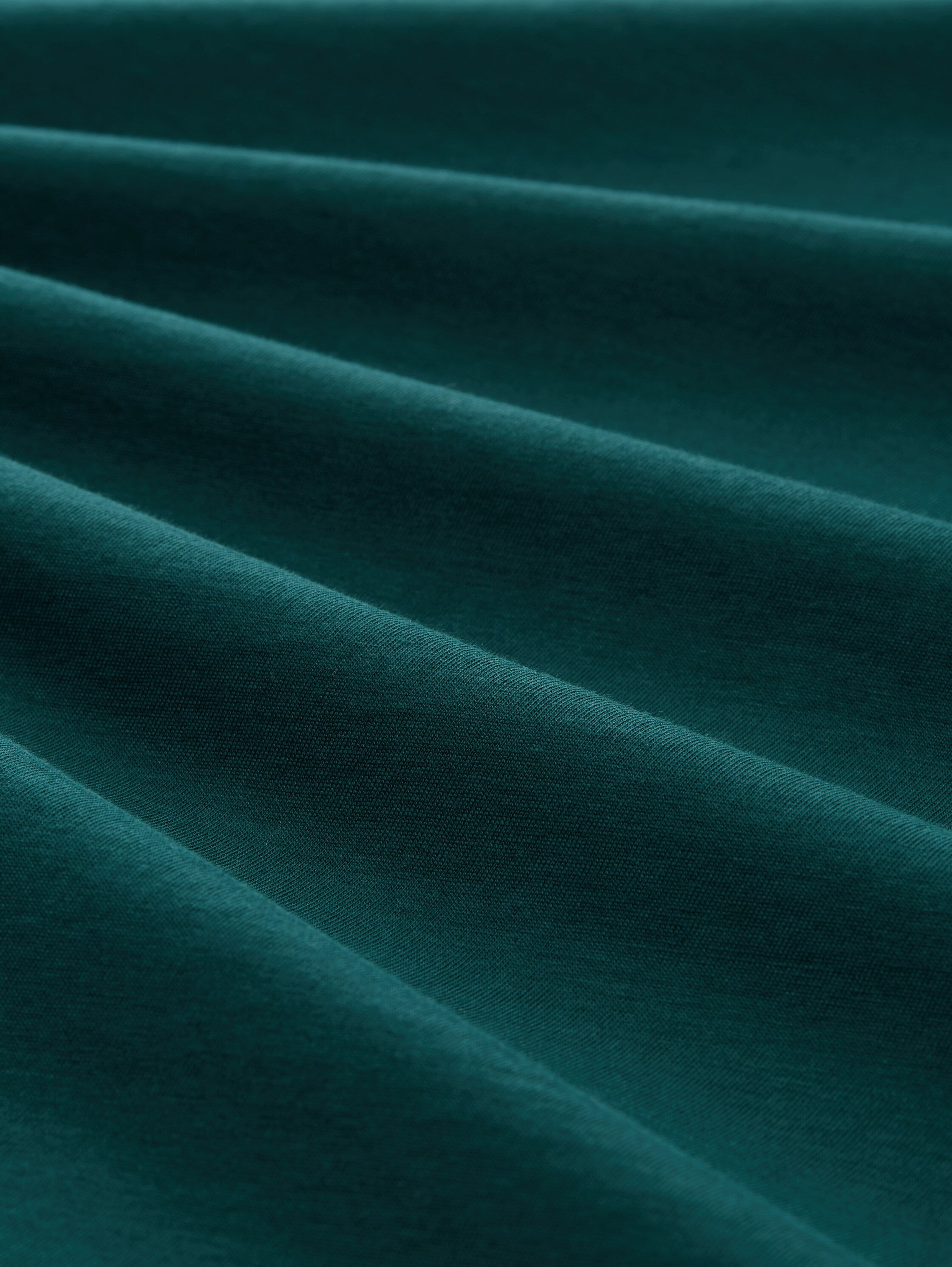 T-Shirt mit Logoprint - 10834-Deep Green Lake - Grün