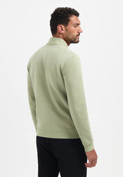 Sweatshirtjacke - 197-Light Moss - Grün