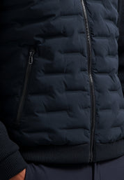 Hybridjacke gesteppt - 078-Night - Blau