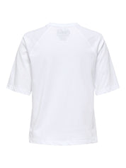 T-Shirt COCA COLA aus Bio-Baumwolle - White/COCA COLA SANTA - Weiß