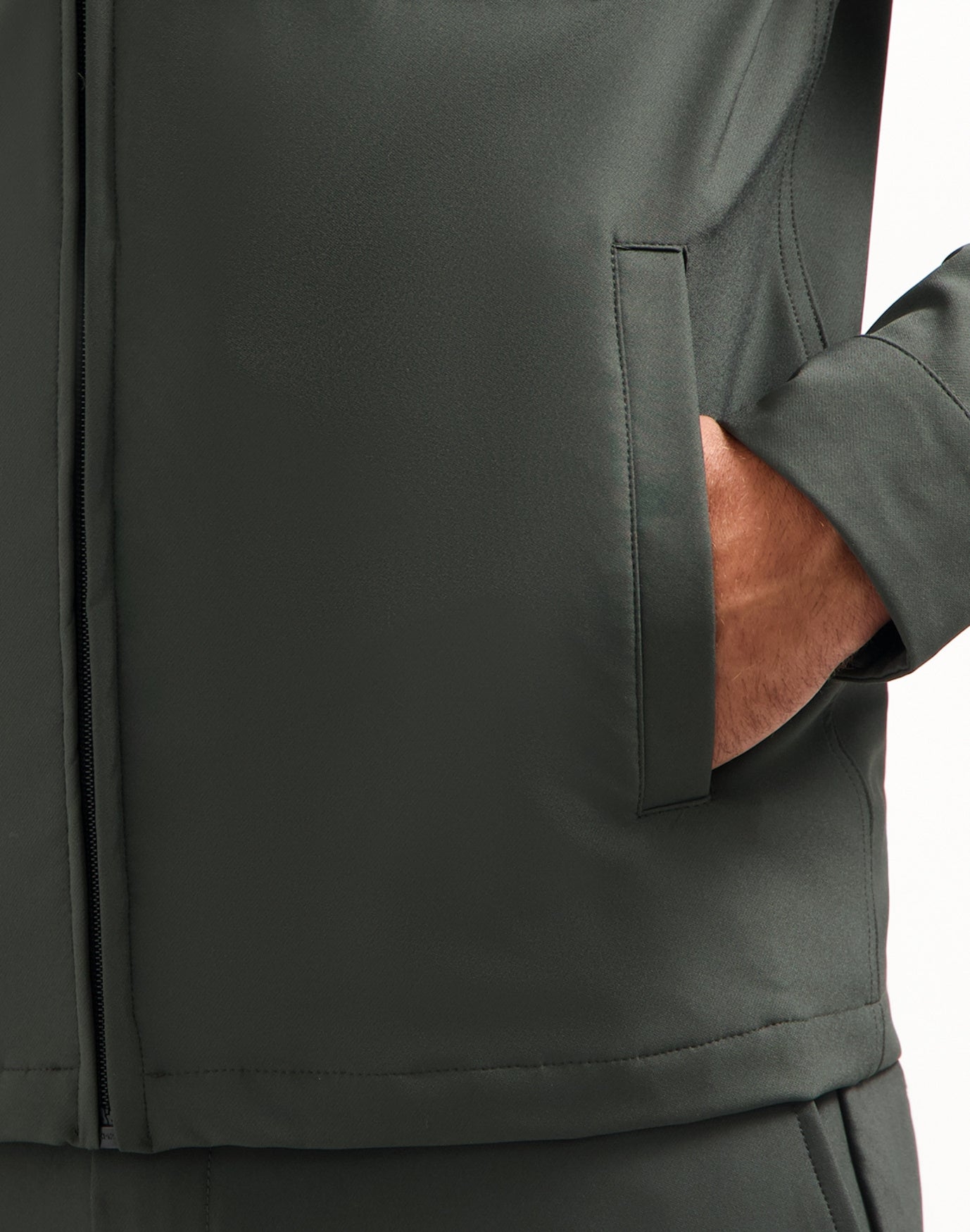 Overshirt mit aufgesetzten Taschen - 124-Dark Steel - Grau