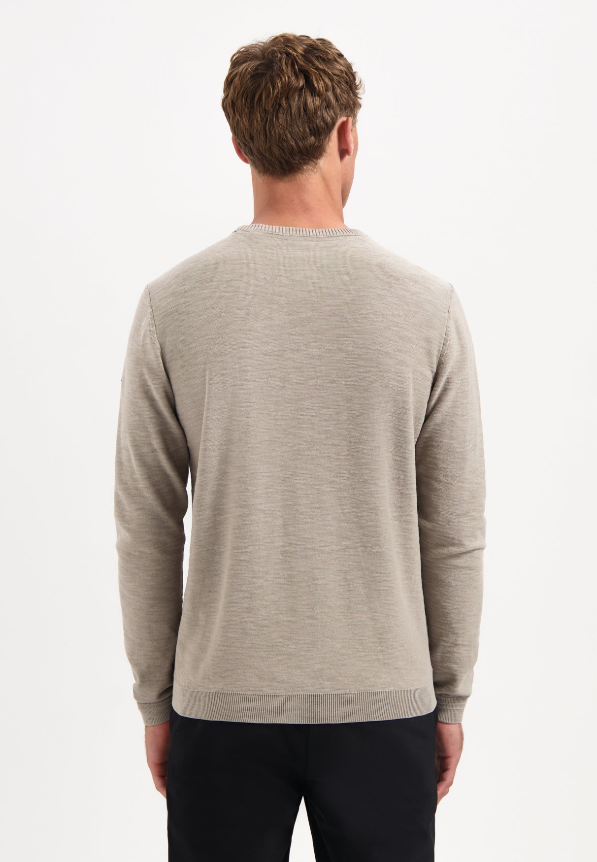 Pullover aus Baumwolle - 018-Clay - Beige