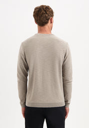 Pullover aus Baumwolle - 018-Clay - Beige