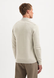 Strickpullover aus Baumwolle - 013-Kit - Beige