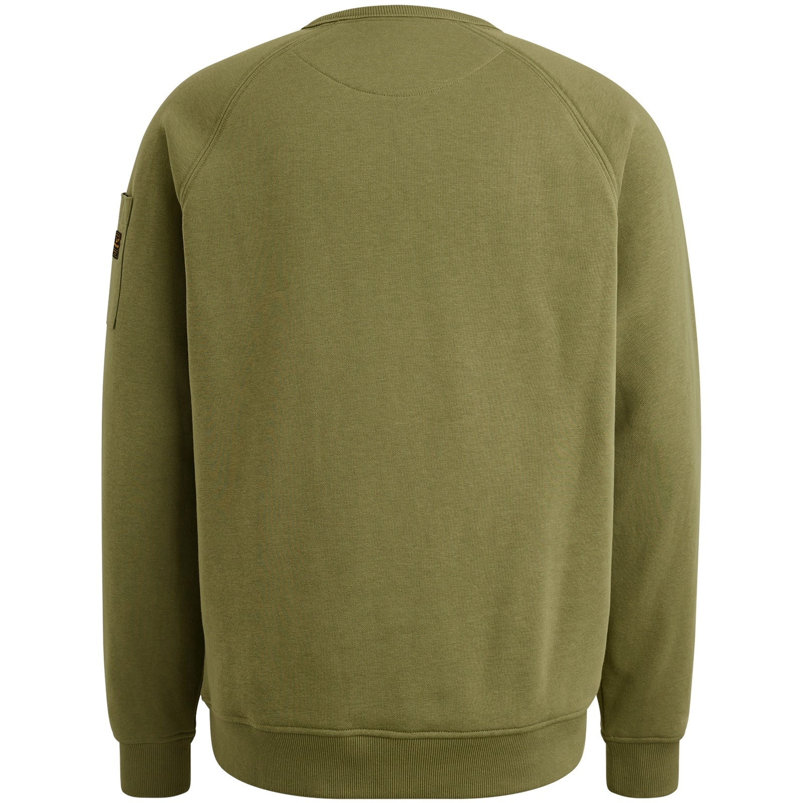 Sweatshirt aus Baumwollmix - 6379-Oil Green - Grün