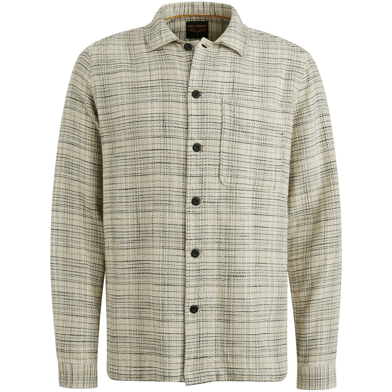 Overshirt aus Baumwolle - 7013-Bone White - Creme