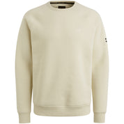 Sweatshirt aus Baumwollmix - 7013-Bone White - Creme