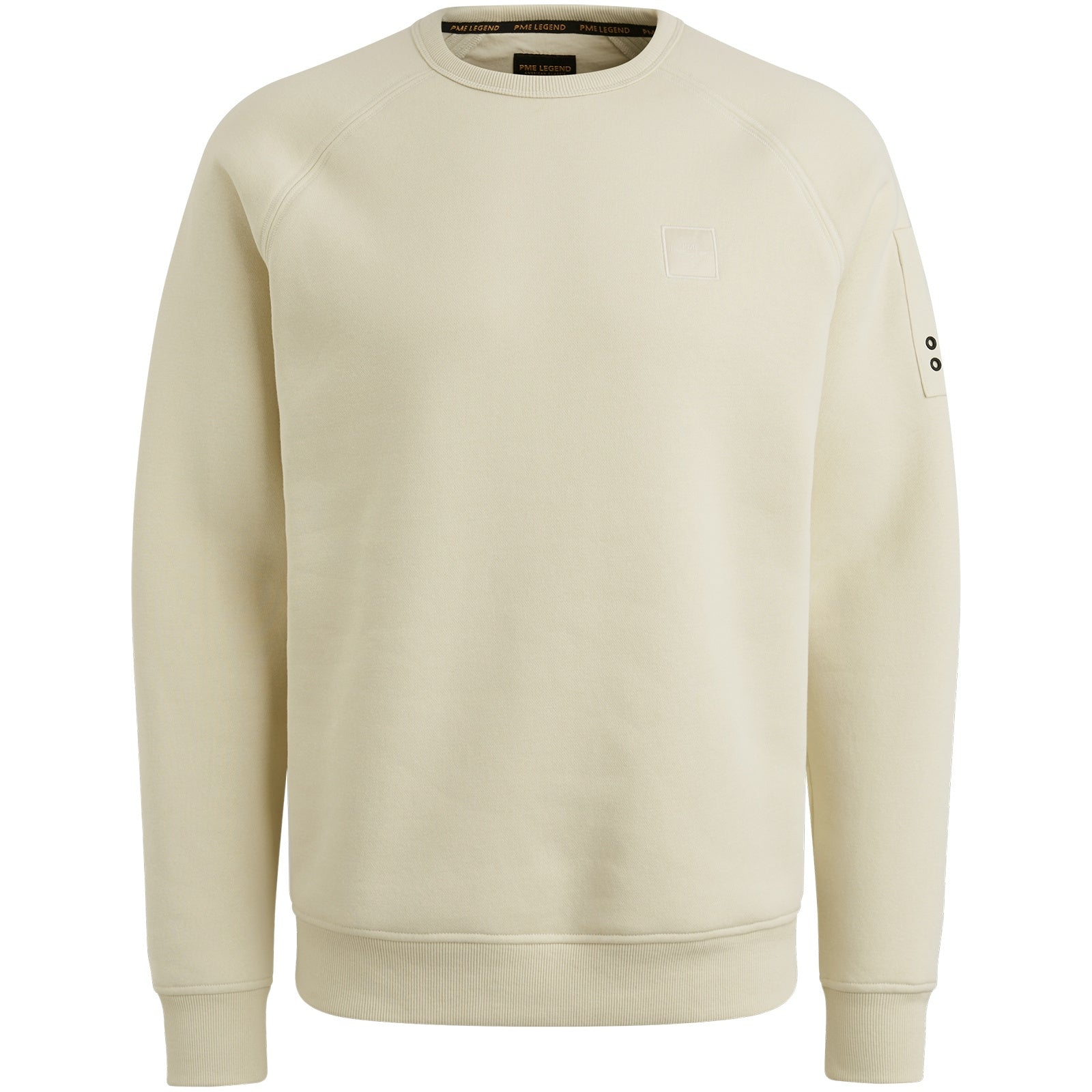 Sweatshirt aus Baumwollmix - 7013-Bone White - Creme