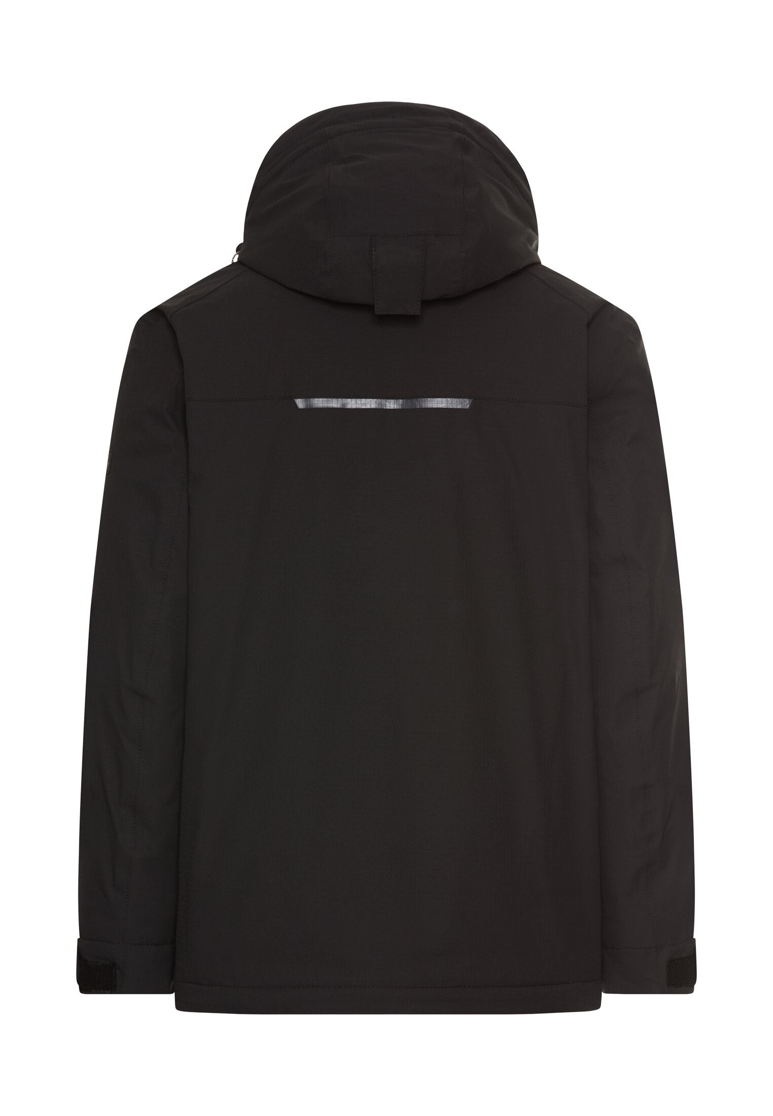 Funktionsjacke mit abnehmbarer Kapuze - 88-Asphalt - Schwarz