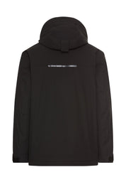 Funktionsjacke mit abnehmbarer Kapuze - 88-Asphalt - Schwarz